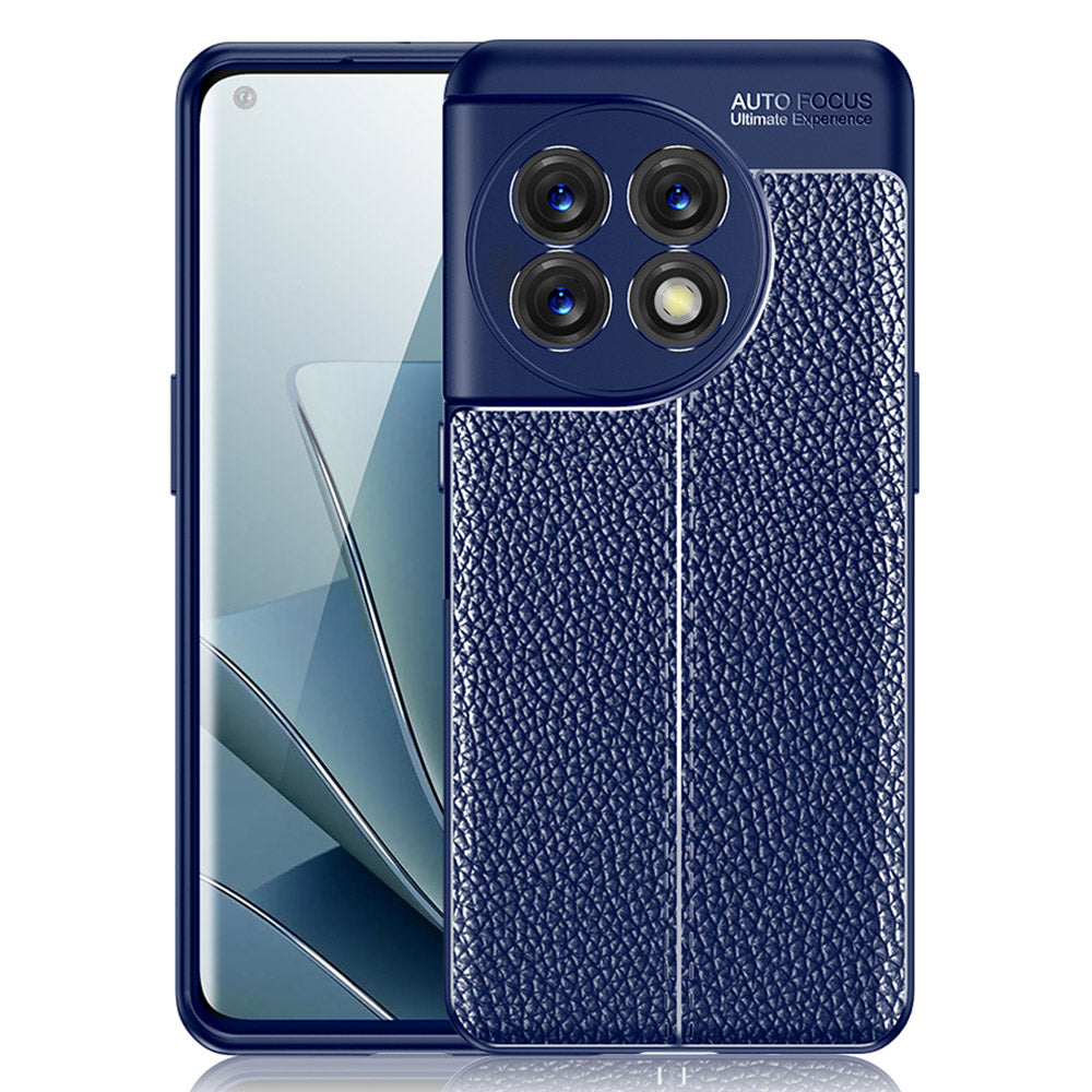 Anti-fall Phone Case For OnePlus 11 5G Litchi Texture TPU Protective Mobile Phone Cover Anti-fall Phone Case For OnePlus 11 5G Litchi Texture TPU Protective Mobile Phone Cover